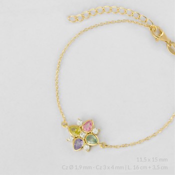 Pulsera de Plata de Ley 