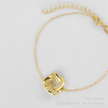 Pulseira de Prata Esterlina