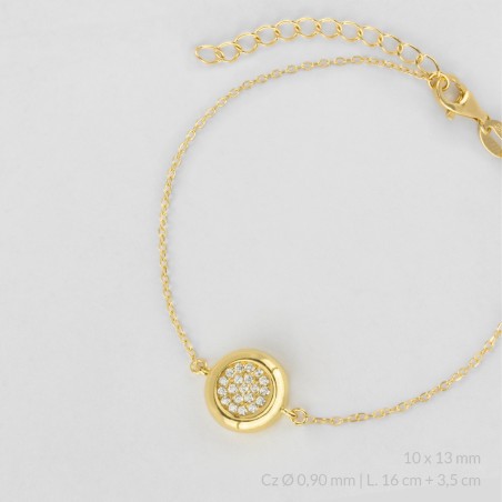 Pulseira de Prata Esterlina