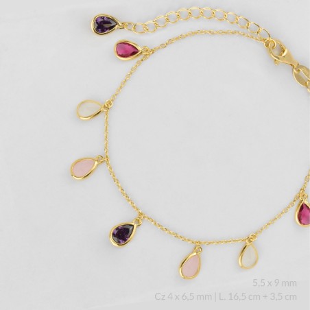 Pulsera de Plata de Ley 