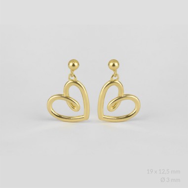 Boucles d'oreilles en Argent