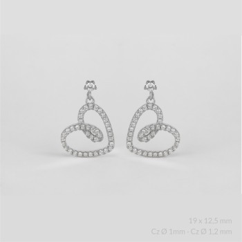 Boucles d'oreilles en Argent