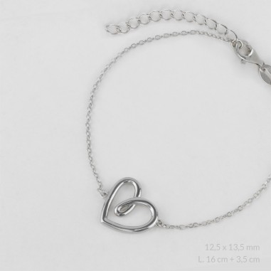 Pulseira de Prata Esterlina