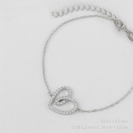 Pulsera de Plata de Ley 