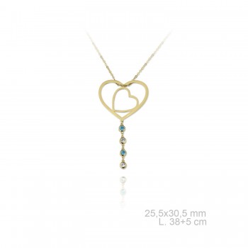 Silver Necklace with Set...