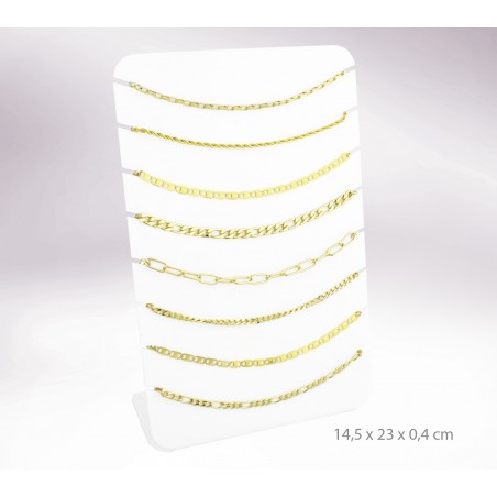 Présentoir - 8 sautoirs en Acier