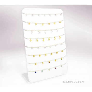 Display - 8 necklaces