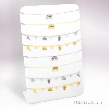 Display - 8 necklaces