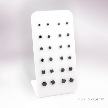 Display - 12 pairs of earrings