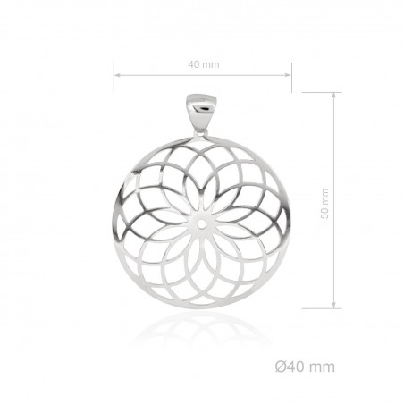 Pendentifs Argent lisse