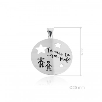 Pendentifs Argent lisse