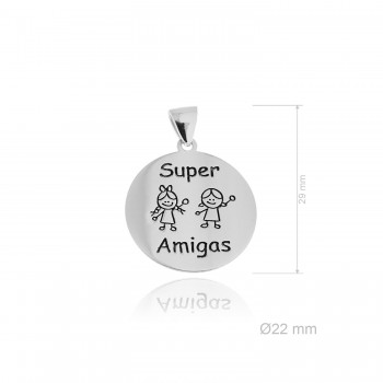 Pendentifs Argent lisse