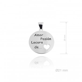 Pendentifs Argent lisse