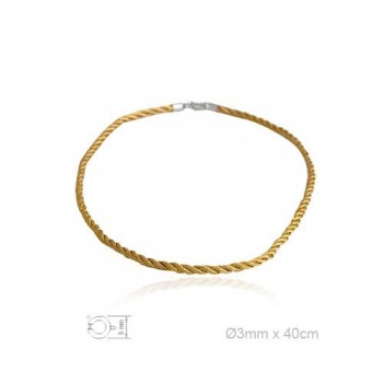 Sautoir en lurex, longueur:...