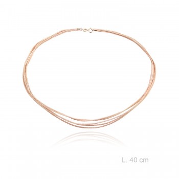 Sautoir en lurex, longueur:...