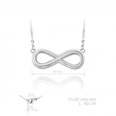 Silver Necklaces with Mother of Pearl 