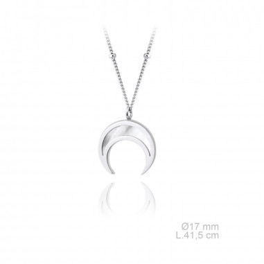 Silver Necklaces with Mother of Pearl 