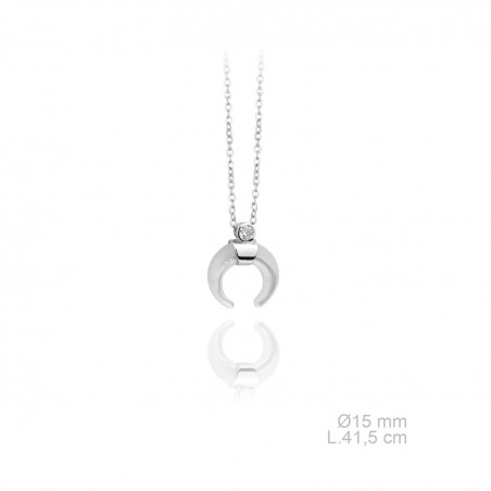 Silver Necklaces with Mother of Pearl 