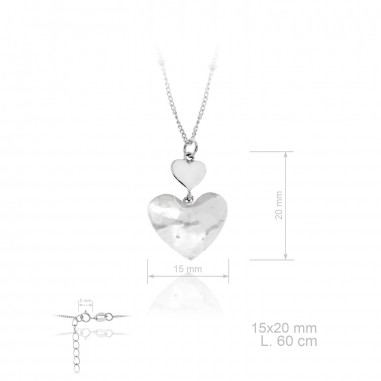 Gargantilla Corazones