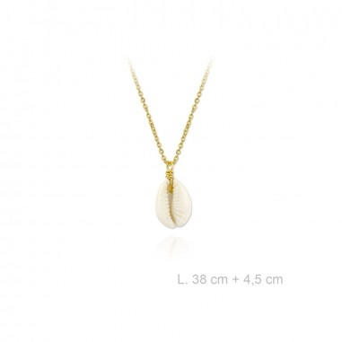 Silver Necklaces with Mother of Pearl 