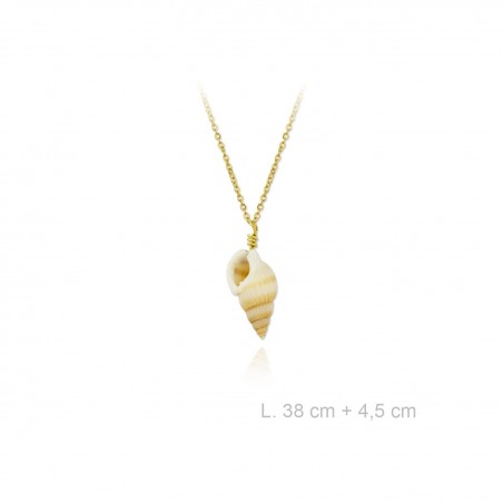 Gargantilla Caracola Dorada