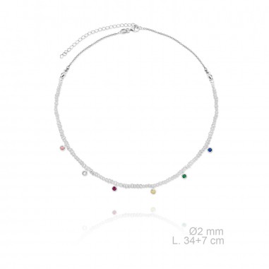 Gargantilha em Prata Esterlina