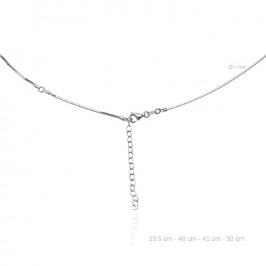 Chaîne en argent sterling