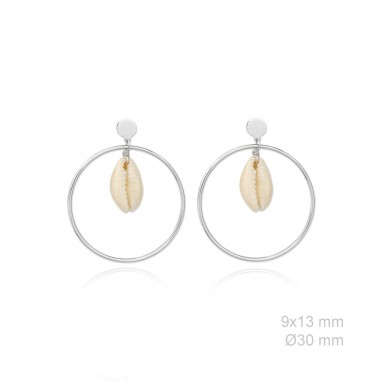 Boucles d'oreilles en Argent