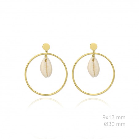 Boucles d'oreilles en Argent