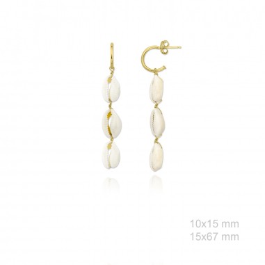 Boucles d'oreilles en Argent