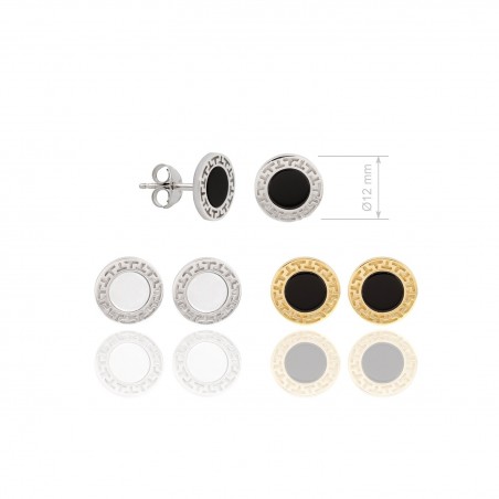 Pendiente Nacar u Onix greca