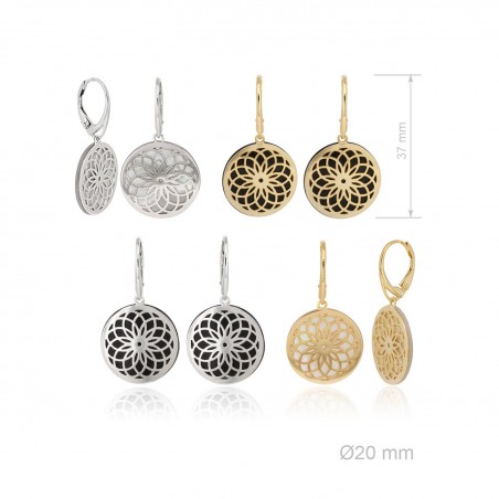 Boucles d'oreilles Nacre