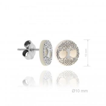 Boucles d'oreilles Nacre