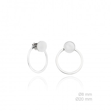 Boucles d'oreilles en Argent