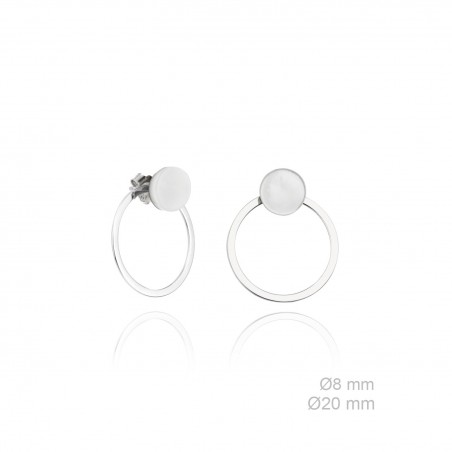Boucles d'oreilles en Argent