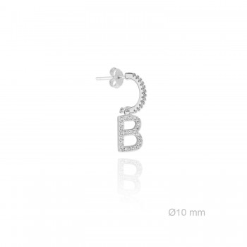 Silver Earrings | B