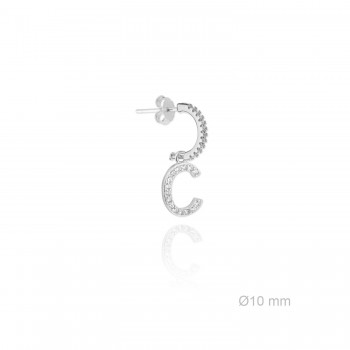 Silver Earrings | C