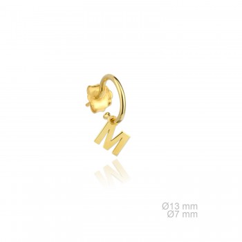 Pendientes Inicial Lisa "M"...