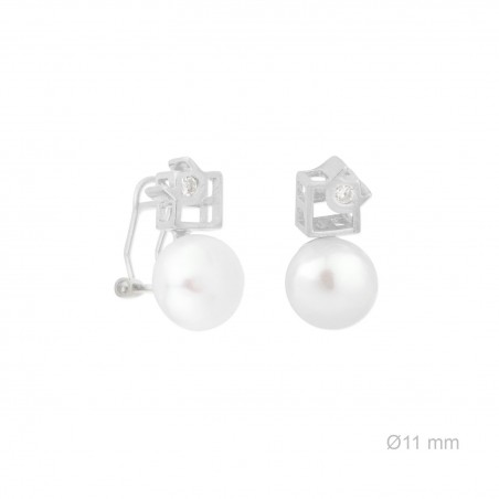 Boucles d'oreilles en Argent