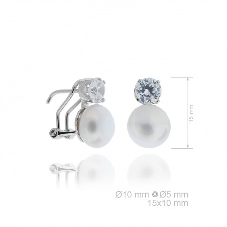 Boucles d'oreilles en Argent
