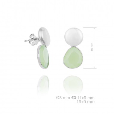 Boucles d'oreilles en Argent