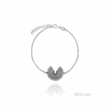 Pulsera cadena Colecc. Azteca