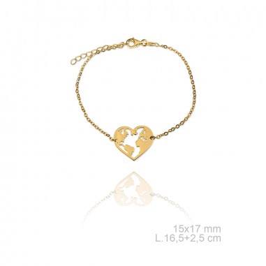 Pulseira de Prata Esterlina