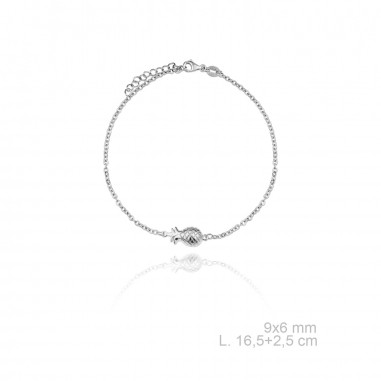 Pulseira de Prata Esterlina