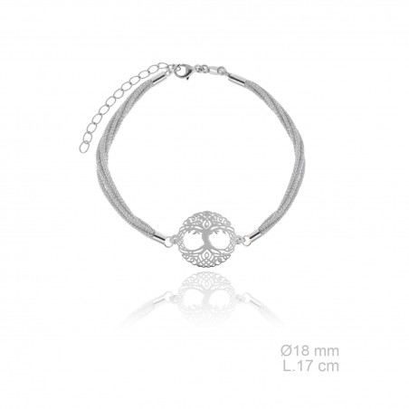 Pulseira de Prata Esterlina