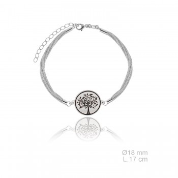 Pulseira de Prata Esterlina