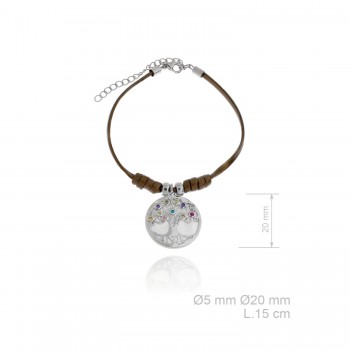 Bracelets Macramé/Cuir et...