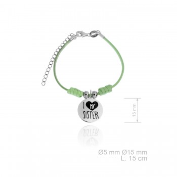 Bracelets Macramé/Cuir et...