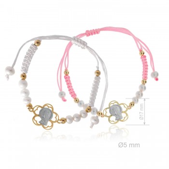 Pulsera Comunión Macramé y...