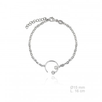 Pulsera Karma circonita doble